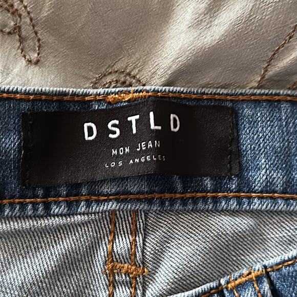 DSTLD | High Waisted Ripped Mom Jeans, Medium Vintage Size 28x30 NWT - Picture 8 of 13